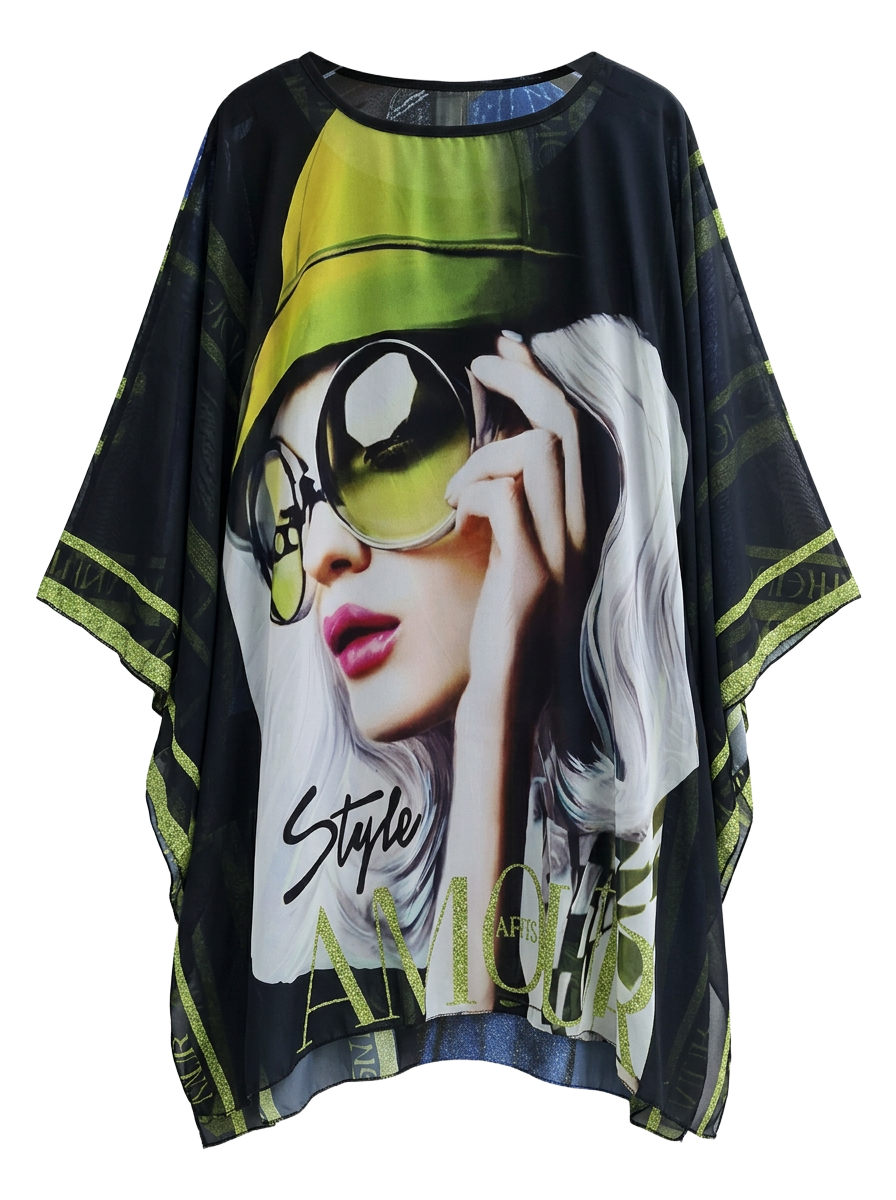 Style Chiffon Cape