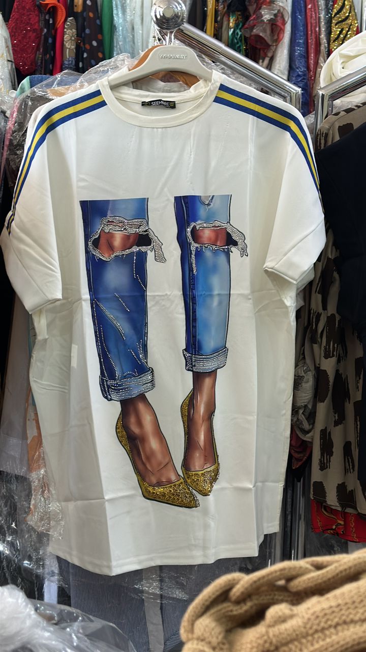 Denim Muse Graphic Tee
